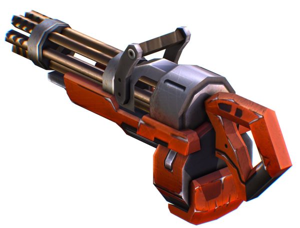 Assault heavy machine gun cannon naff barrel blaster laser arms