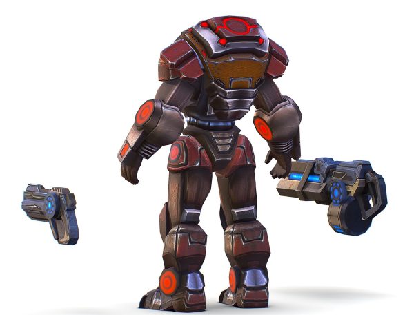 Assault heavy machine gun cannon naff barrel blaster laser arms