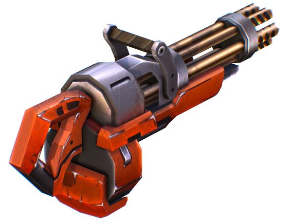 Assault heavy machine gun cannon naff barrel blaster laser arms