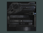 Assault heavy machine gun cannon naff barrel blaster laser arms