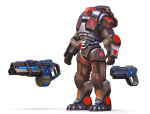 Assault heavy machine gun cannon naff barrel blaster laser arms