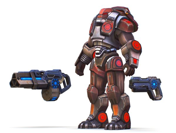 Assault heavy machine gun cannon naff barrel blaster laser arms