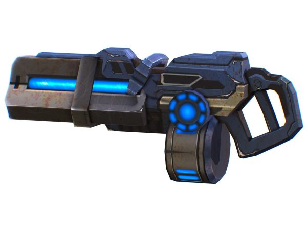 Assault heavy machine gun cannon naff barrel blaster laser arms