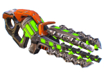 Assault heavy machine gun cannon naff barrel blaster laser arms