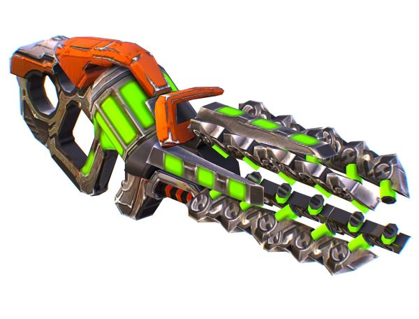 Assault heavy machine gun cannon naff barrel blaster laser arms