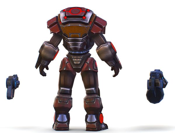 Assault heavy machine gun cannon naff barrel blaster laser arms