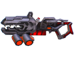 Assault heavy machine gun cannon naff barrel blaster laser arms