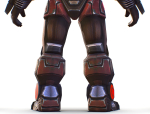 Assault heavy machine gun cannon naff barrel blaster laser arms