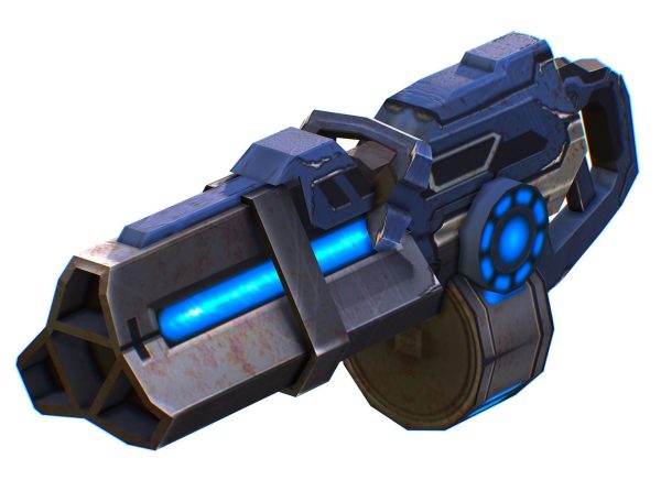 Assault heavy machine gun cannon naff barrel blaster laser arms
