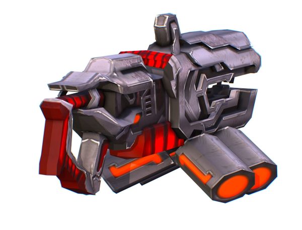 Assault heavy machine gun cannon naff barrel blaster laser arms