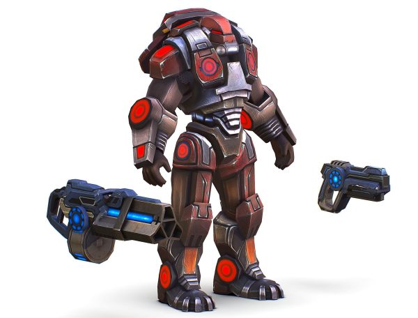 Assault heavy machine gun cannon naff barrel blaster laser arms