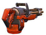 Assault heavy machine gun cannon naff barrel blaster laser arms