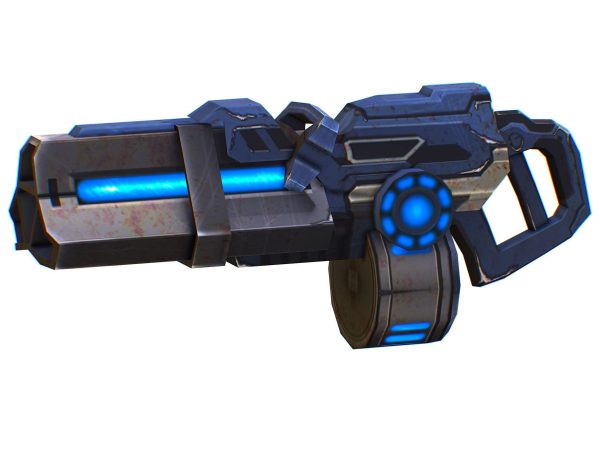 Assault heavy machine gun cannon naff barrel blaster laser arms