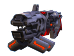 Assault heavy machine gun cannon naff barrel blaster laser arms