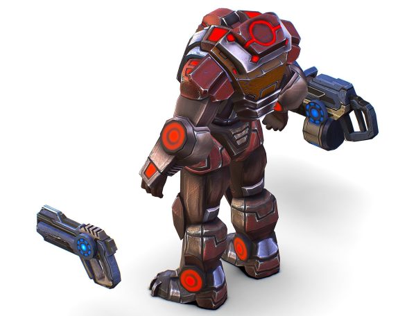 Assault heavy machine gun cannon naff barrel blaster laser arms