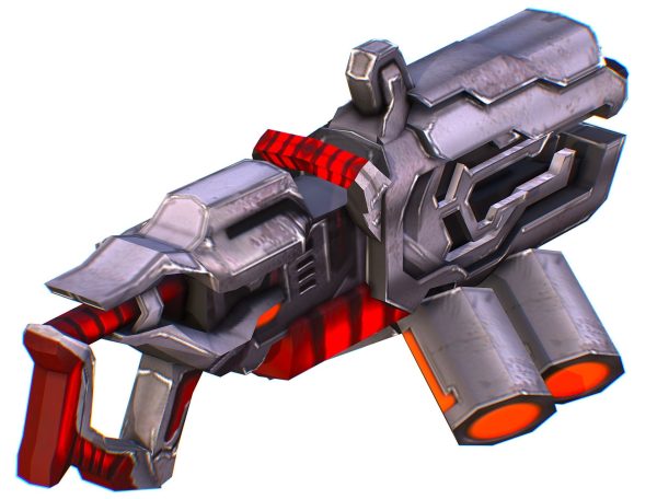 Assault heavy machine gun cannon naff barrel blaster laser arms