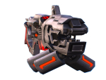 Assault heavy machine gun cannon naff barrel blaster laser arms