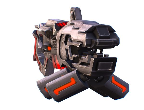 Assault heavy machine gun cannon naff barrel blaster laser arms