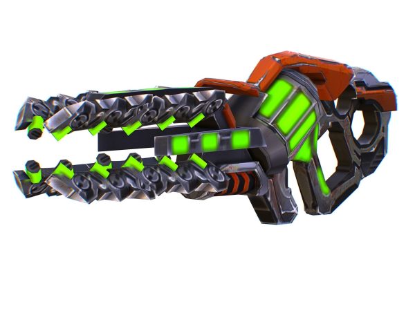Assault heavy machine gun cannon naff barrel blaster laser arms