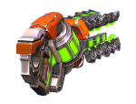 Assault heavy machine gun cannon naff barrel blaster laser arms