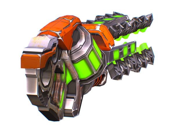 Assault heavy machine gun cannon naff barrel blaster laser arms