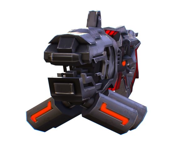 Assault heavy machine gun cannon naff barrel blaster laser arms