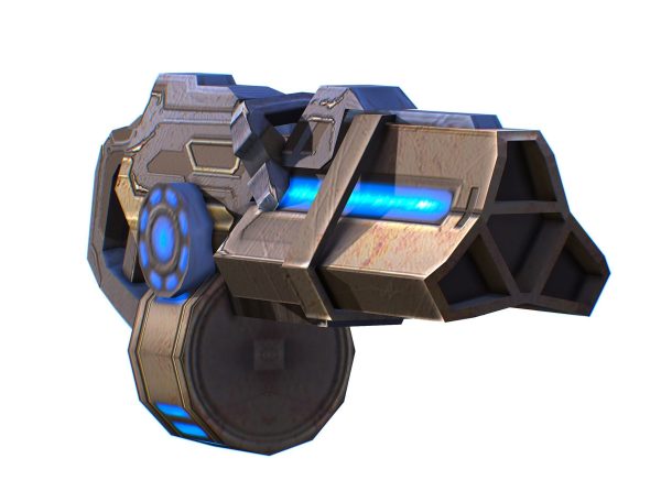 Assault heavy machine gun cannon naff barrel blaster laser arms