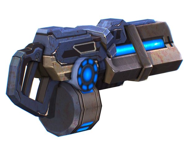 Assault heavy machine gun cannon naff barrel blaster laser arms