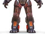 Assault heavy machine gun cannon naff barrel blaster laser arms