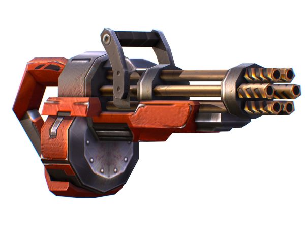 Assault heavy machine gun cannon naff barrel blaster laser arms