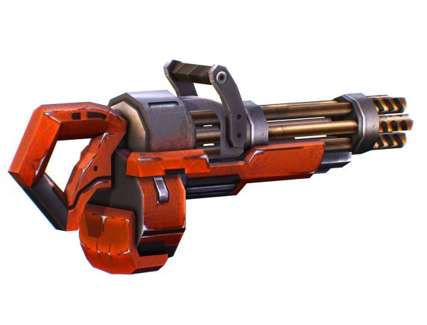 Assault heavy machine gun cannon naff barrel blaster laser arms