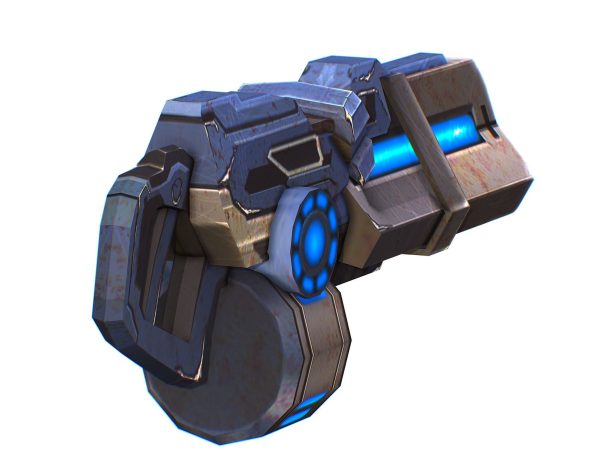 Assault heavy machine gun cannon naff barrel blaster laser arms