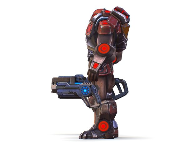 Assault heavy machine gun cannon naff barrel blaster laser arms