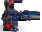 Assault heavy machine gun cannon naff barrel blaster laser arms