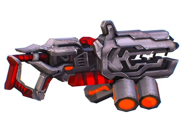 Assault heavy machine gun cannon naff barrel blaster laser arms