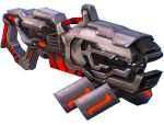 Assault heavy machine gun cannon naff barrel blaster laser arms