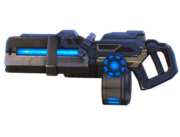 Assault heavy machine gun cannon naff barrel blaster laser arms