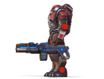 Assault heavy machine gun cannon naff barrel blaster laser arms