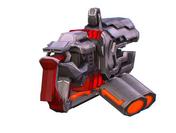 Assault heavy machine gun cannon naff barrel blaster laser arms