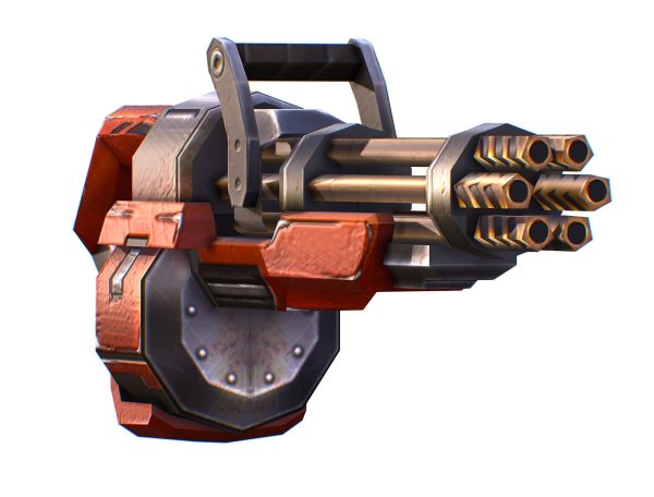 Assault heavy machine gun cannon naff barrel blaster laser arms