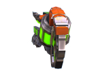 Assault heavy machine gun cannon naff barrel blaster laser arms