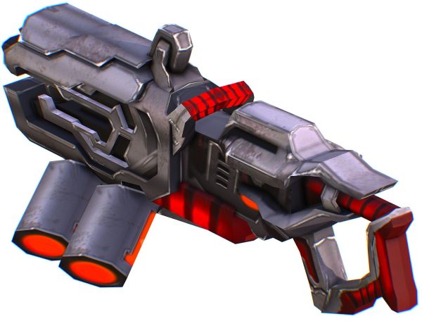 Assault heavy machine gun cannon naff barrel blaster laser arms