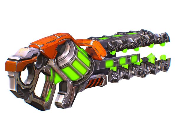 Assault heavy machine gun cannon naff barrel blaster laser arms