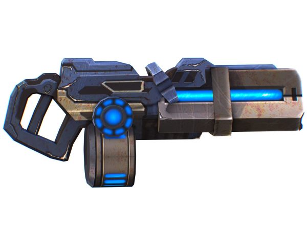Assault heavy machine gun cannon naff barrel blaster laser arms