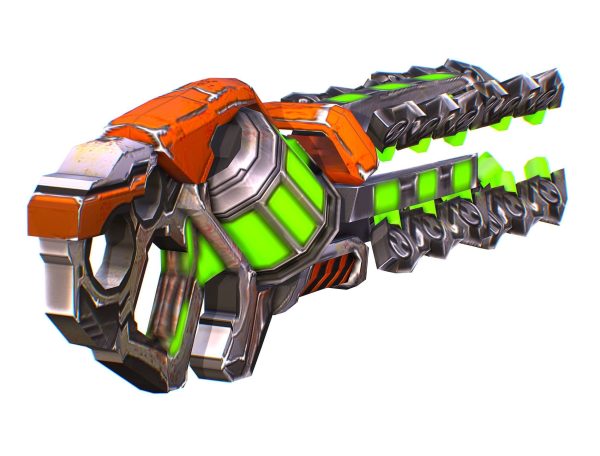 Assault heavy machine gun cannon naff barrel blaster laser arms