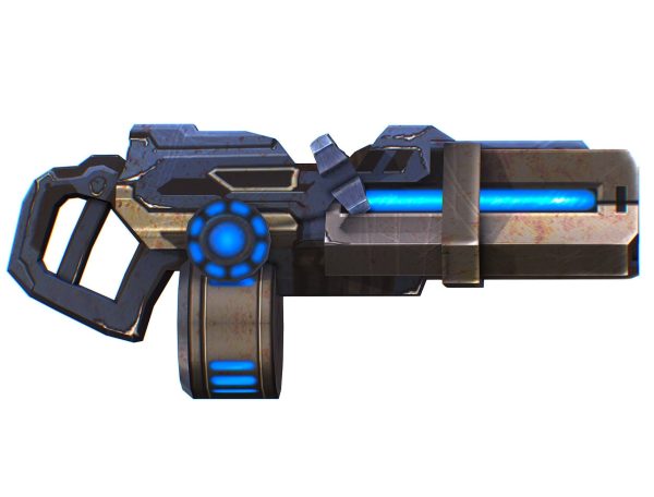 Assault heavy machine gun cannon naff barrel blaster laser arms
