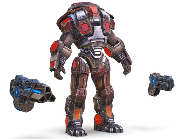 Assault heavy machine gun cannon naff barrel blaster laser arms