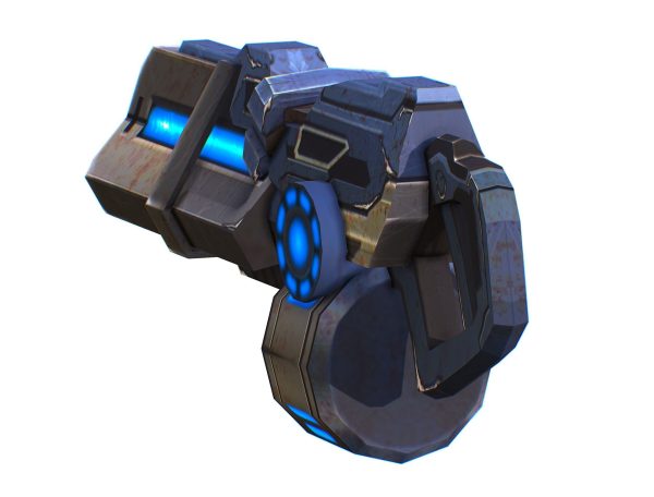 Assault heavy machine gun cannon naff barrel blaster laser arms