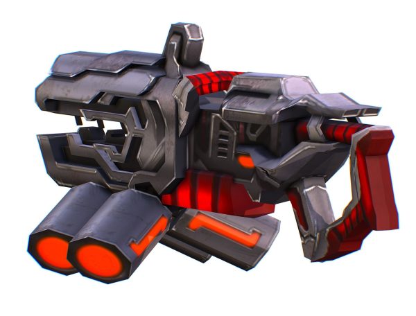 Assault heavy machine gun cannon naff barrel blaster laser arms