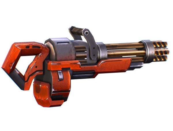 Assault heavy machine gun cannon naff barrel blaster laser arms